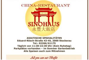 China-Restaurant Sinohaus Stockerau