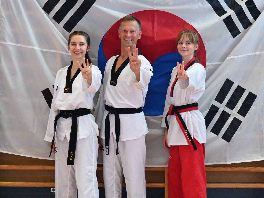 Sportlerinnen und Sportler von Taekwondo Kumgang Stockerau